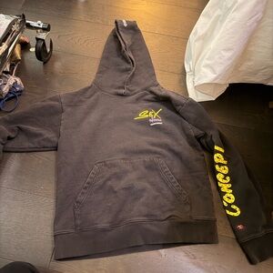 Chrome Hearts Matty Boy Sex Records Sun Faded Hoodie - Black Size M